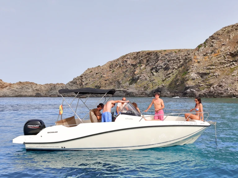 Location à Port Mahon - Quicksilver Activ 675 Open sur SamBoat