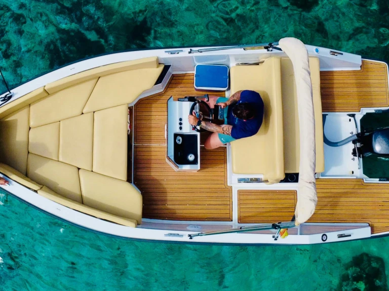 Location à Sant Antoni de Portmany - Silver Yacht 555 premium boat sur SamBoat