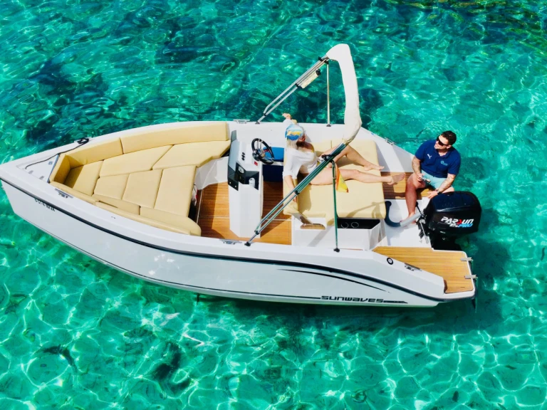 Louez un Silver Yacht 555 premium boat à Sant Antoni de Portmany
