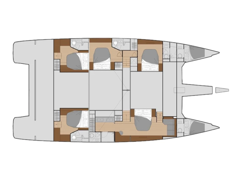 Louer Catamaran avec ou sans skipper Fountaine Pajot à Néa Péramos
