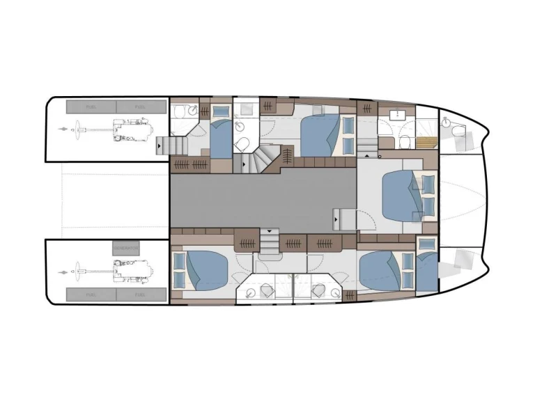 Aquila Aquila 54 Yacht a louer à Lávrio