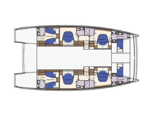 Location Catamaran  avec permis
