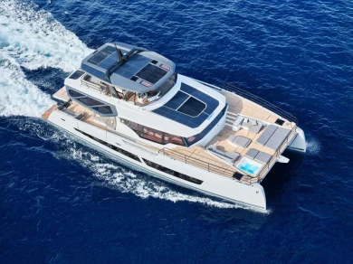 Alquiler de embarcaciones Fountaine Pajot Fountaine Pajot Power 80 (5 cab) enVouliagméni en Samboat