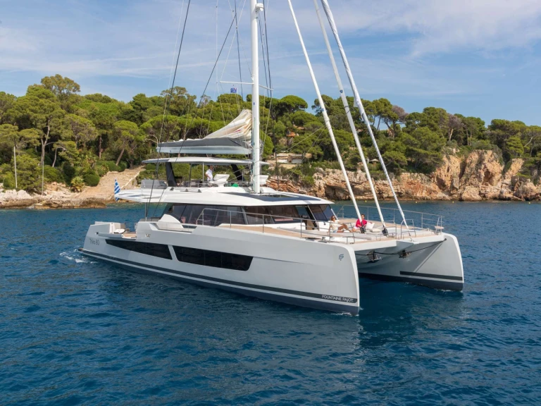 Location Catamaran à Kallithéa - Fountaine Pajot Fountaine Pajot Thira 80