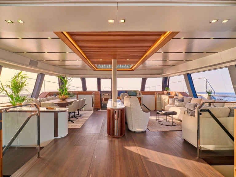 Location Catamaran à Néa Péramos - Fountaine Pajot Fountaine Pajot Thira 80