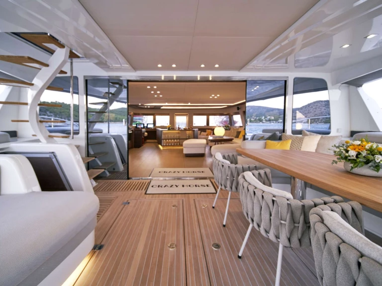 Location bateau Néa Péramos pas cher Lagoon Seventy 8 (5 cab)