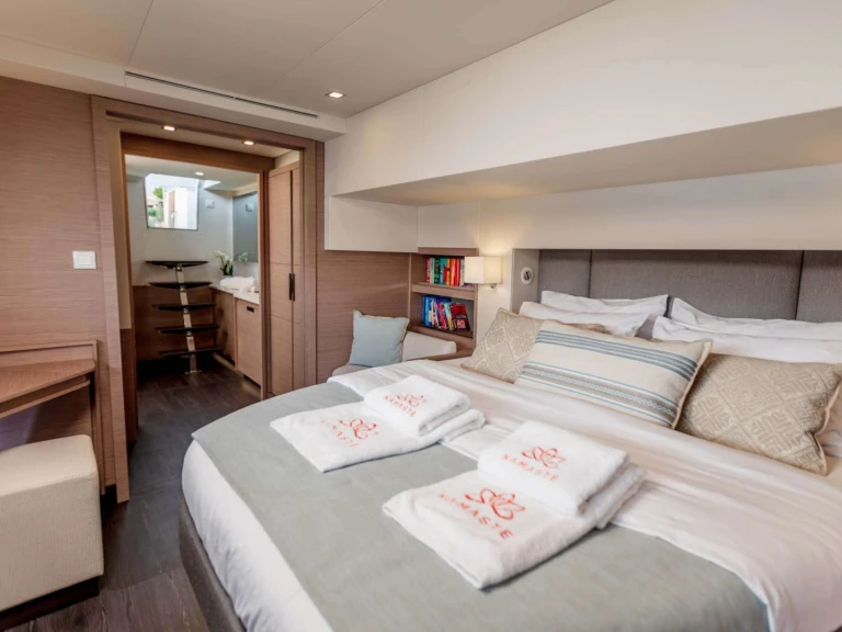Location bateau Fountaine Pajot Fountaine Pajot Samana 59 (4 cab) à Le Pirée sur Samboat