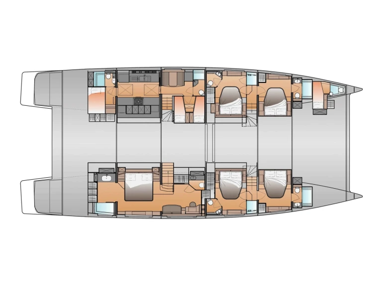 Louez un Fountaine Pajot Fountaine Pajot Thira 80 à Marsh Harbour