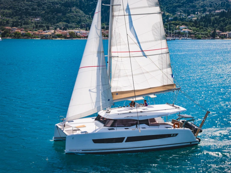 Fountaine Pajot FP 41 a louer à Fiskárdo
