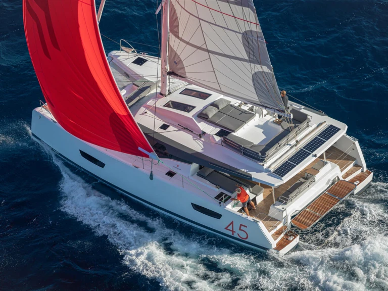 Location bateau Fountaine Pajot Elba 45 à Bastimentos sur Samboat