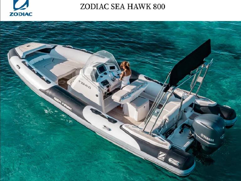 Location bateau Zodiac Sea Hawk 800 à Ibiza (Ville) sur Samboat