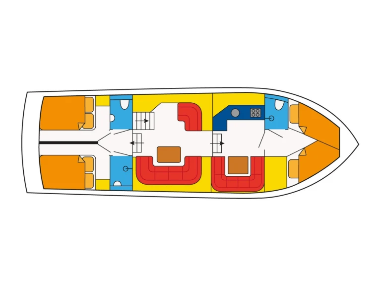 Location bateau Akkrum pas cher Nowee Novi 42