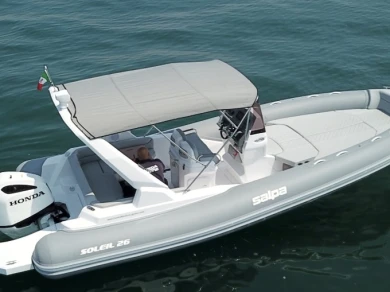 Bareboat Rental RIB Salpa with a boat licence