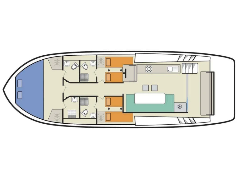 Location Bateau à moteur Le Boat avec permis