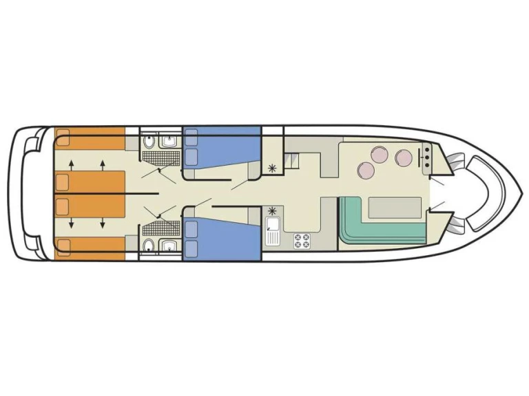 Le Boat Salsa A a louer à Homps