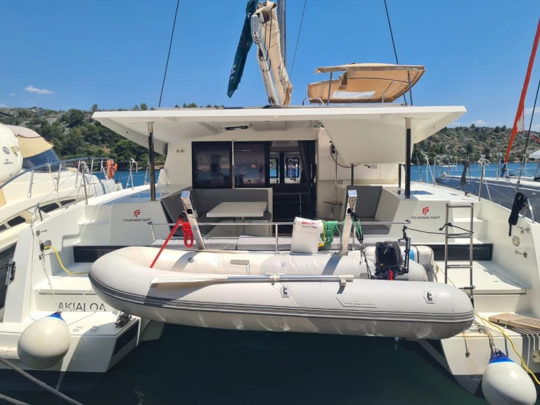 Location Catamaran à Zaton - Fountaine Pajot Lucia 40