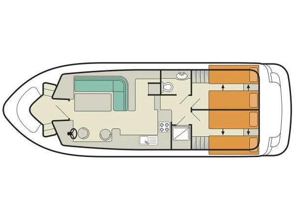 Location bateau Le Boat Tango à Castelnaudary sur Samboat