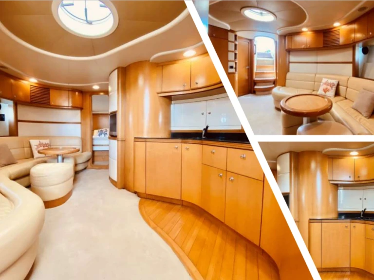 Location Bateau à moteur à Marina Ibiza - Baia Baia Aqua 54