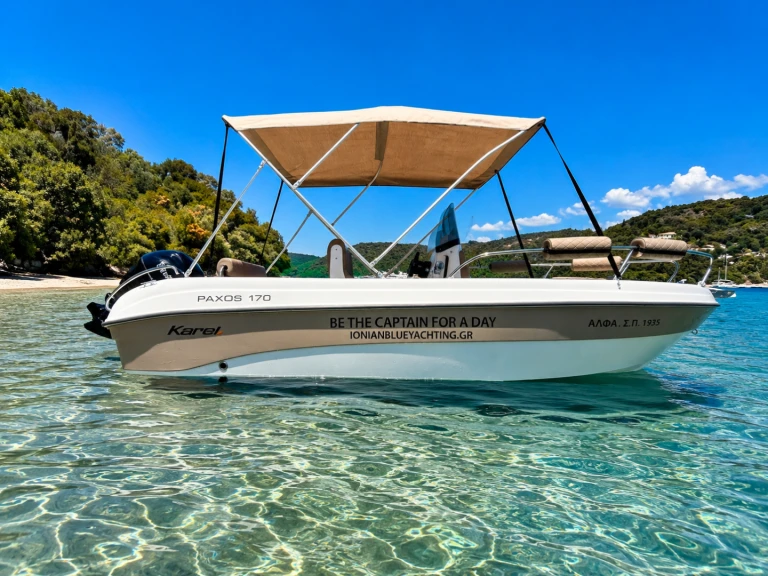 Location bateau Perigiali pas cher Paxos 170