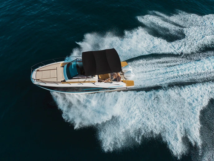 Location Bateau à moteur Quicksilver avec permis