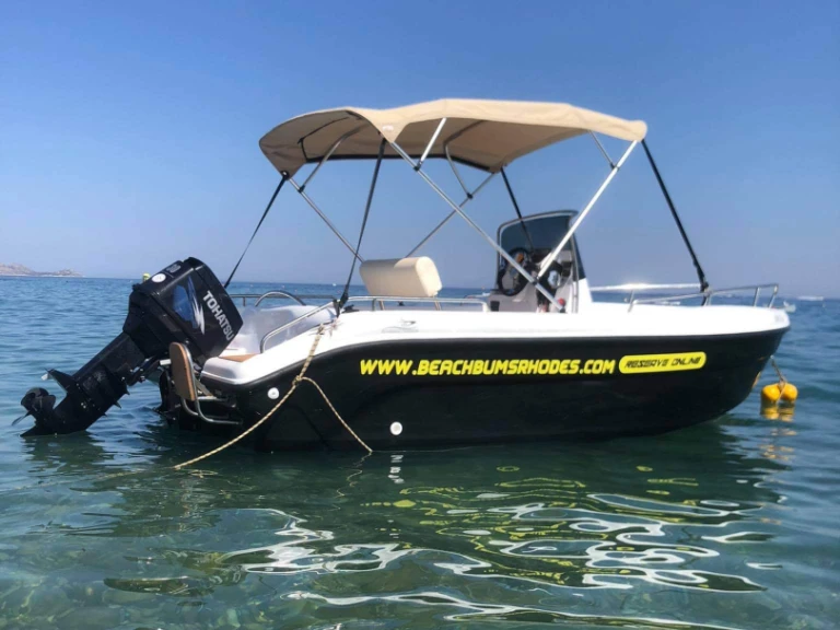 Location bateau Kiotari pas cher Blu Water 170