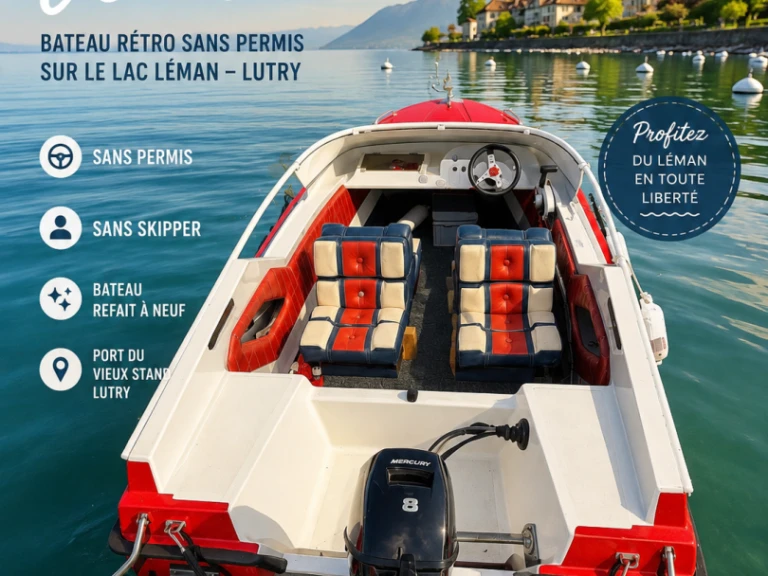 Bateau à moteur à louer à Lutry au meilleur prix