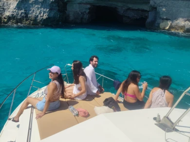 Hire Luxury Yacht Ferretti with a boat licence