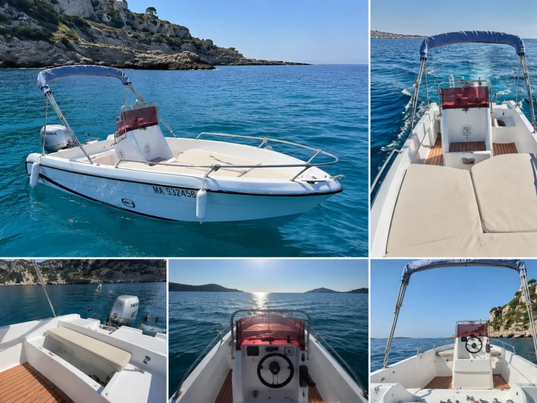 Location Bateau à moteur TA MARE avec permis