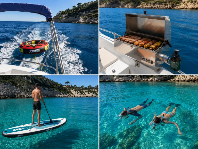 Bateau à moteur à louer à Marseille au meilleur prix