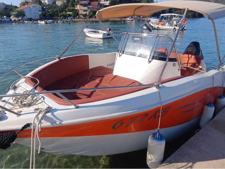 Location à Supetarska Draga - Okiboats Barracuda 545 Open sur SamBoat
