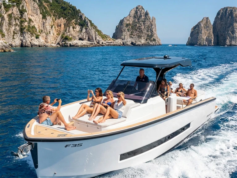 Location Bateau à moteur à Sorrento - Gozzo Libeccio 32WA