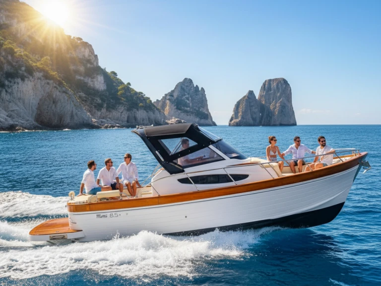 Location bateau Gozzo Libeccio 32WA à Sorrento sur Samboat