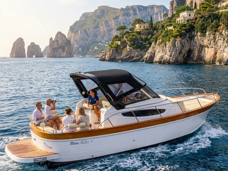 Location Bateau à moteur Gozzo avec permis