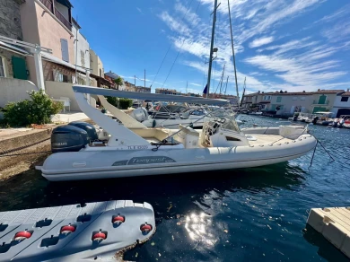Huur RIB met of zonder schipper Capelli in Port Cogolin