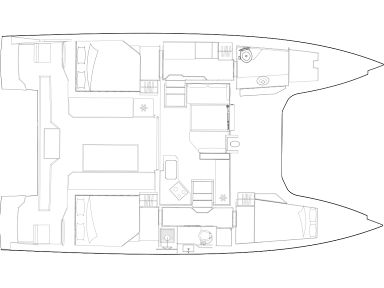 Location Catamaran à Port-Saint-Louis-du-Rhône - Nautitech Nautitech 40 Open 