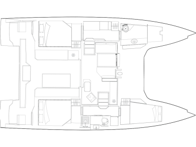 Location Catamaran à Port-Saint-Louis-du-Rhône - Nautitech Nautitech 40 Open 
