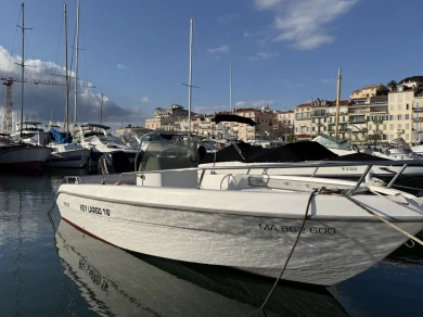 Sessa Marine Key Largo 16 charter bareboat or captained in  Cannes