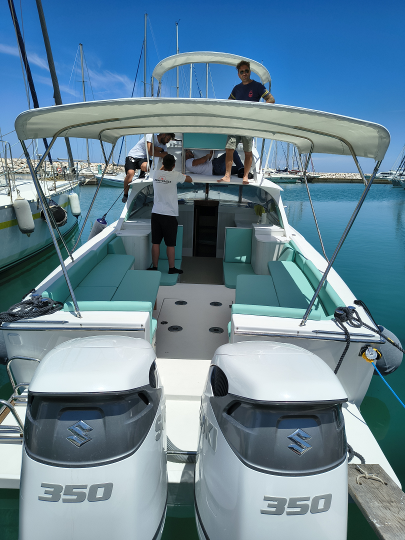Location à Porto Pozzo - Bertram 31 sur SamBoat
