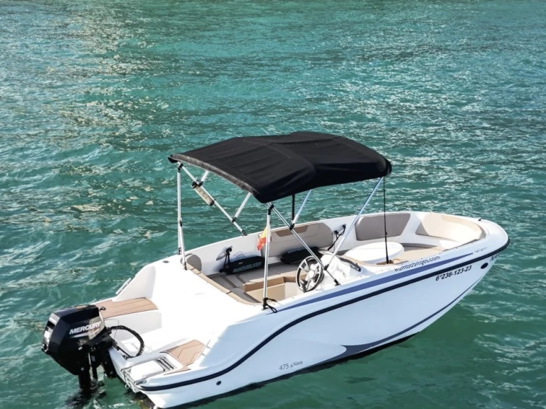 Location Bateau à moteur Quicksilver avec permis