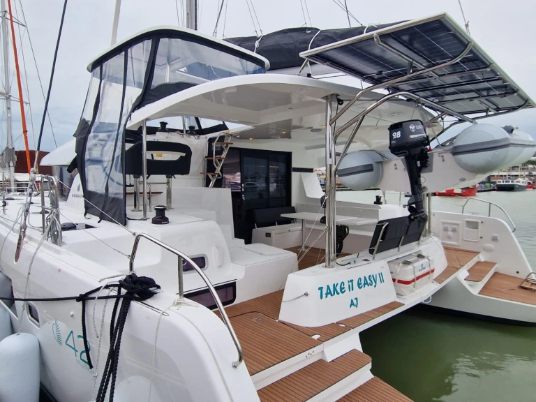Location bateau Bonifacio pas cher Lagoon 42