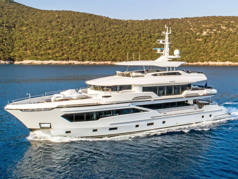 Location Yacht à Bodrum -  Custom Built Aluminum Cutter KANDO