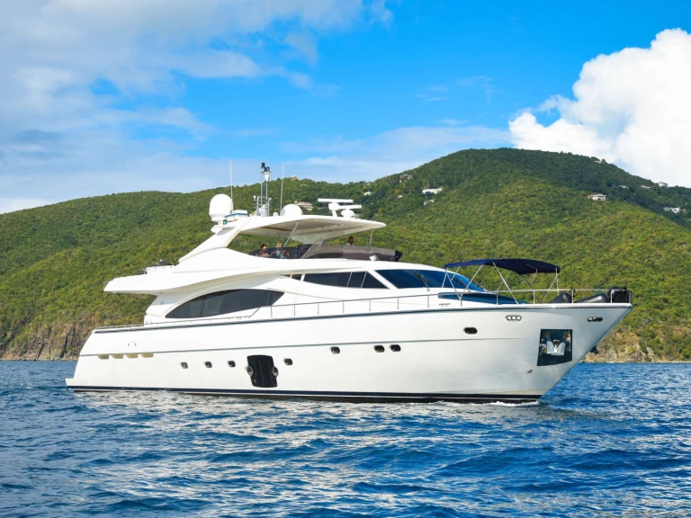 Location à Saint Thomas Island - Ferretti INDULGE II sur SamBoat
