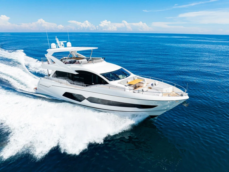 Location Yacht Sunseeker avec permis
