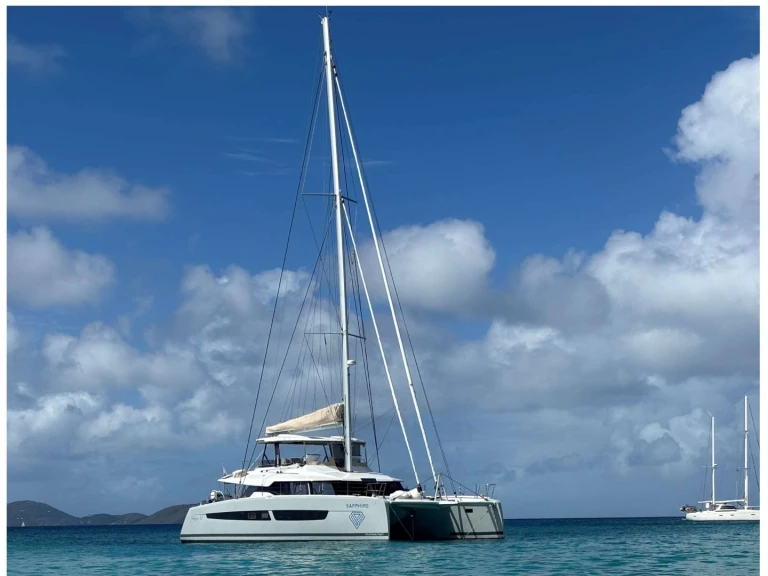 Location à Îles Vierges britanniques (BVI) - Fountaine Pajot Sapphire sur SamBoat
