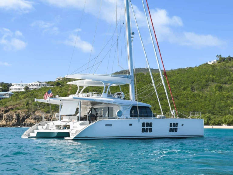 Location bateau Sunreef EUPHORIA à Saint Thomas Island sur Samboat