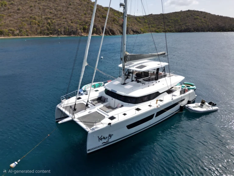 Location à Îles Vierges britanniques (BVI) - Fountaine Pajot KRAZY KAT sur SamBoat