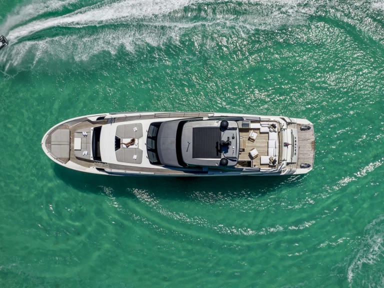 Location Yacht à Miami - San Lorenzo GATSBY