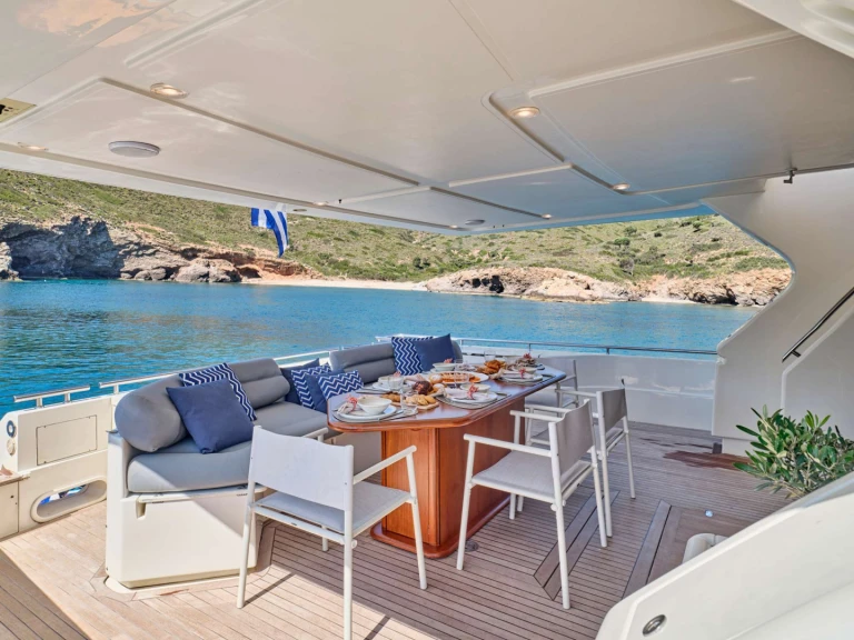 Location Yacht à Lávrio - Ferretti APEΙRON BLUE