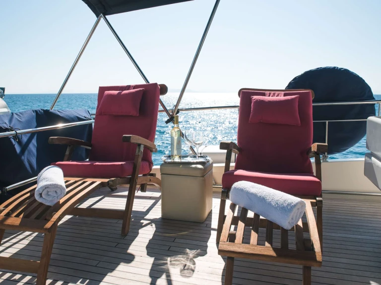 Location Yacht à Le Pirée - Posillipo TEMPTATION