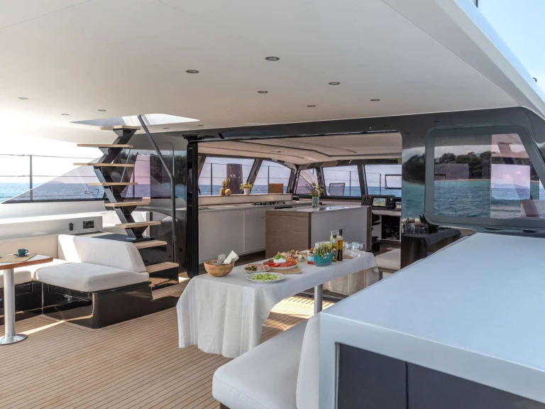 Location Catamaran Gunboat avec permis